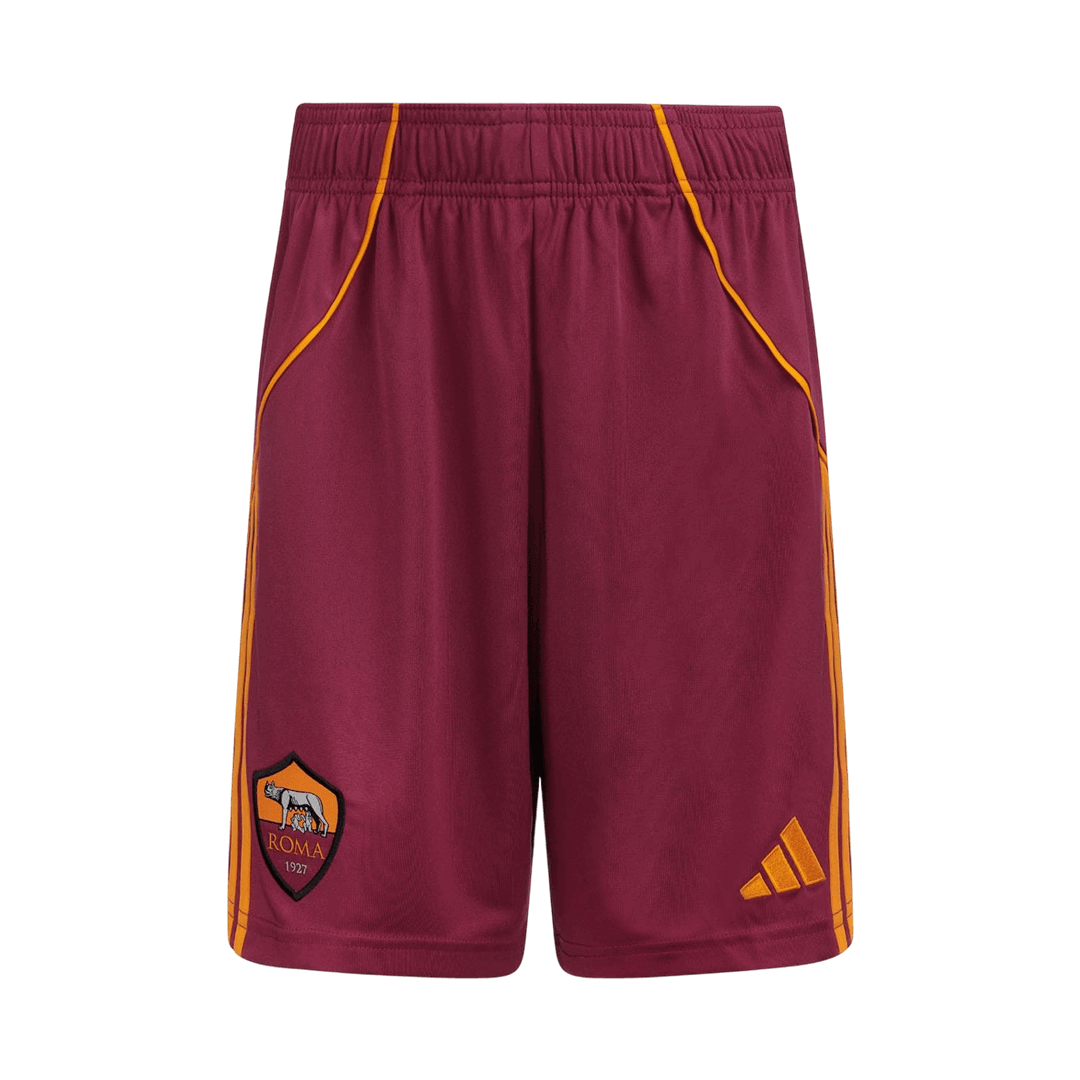 Roma Soccer Shorts Home 2025/26